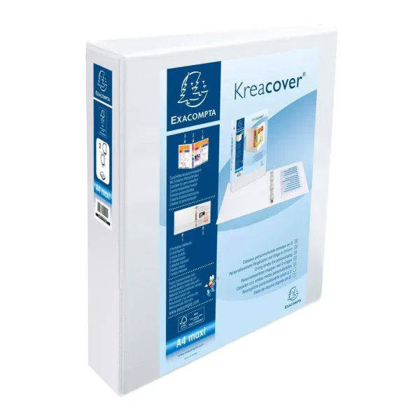 Innstikkperm EXACOMPTA A4+ 40/64mm 2r hv