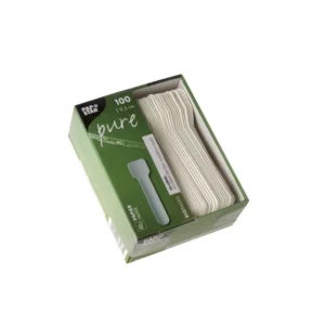 Isskje PURE papp 9,5cm hvit (100)