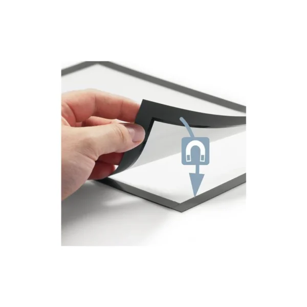 Ramme DURAFRAME A4 magnet sort (2)
