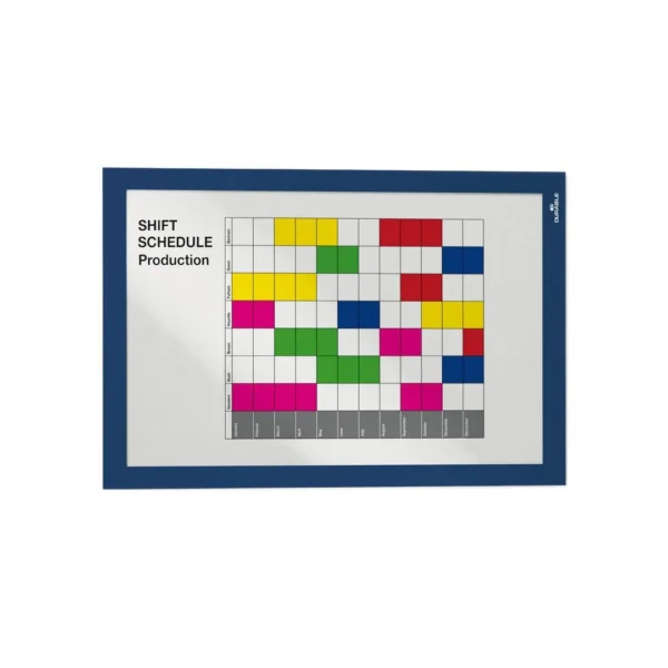 Ramme DURAFRAME A4 magnet blå (2)