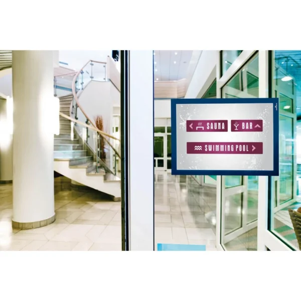 Ramme DURAFRAME A4 magnet blå (2)