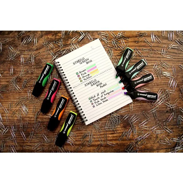 Tekstmarker STABILO Green Boss (8) - Bilde 4