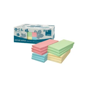 Notatblokk INFO 75x125 resirk ass (12)