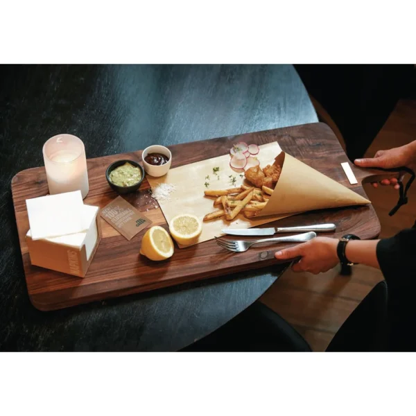 Serviett DUNISOFT 20cm hvit m/disp (50)