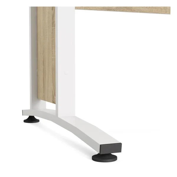 Skrivebordsben PRIMA hvit metall (2)