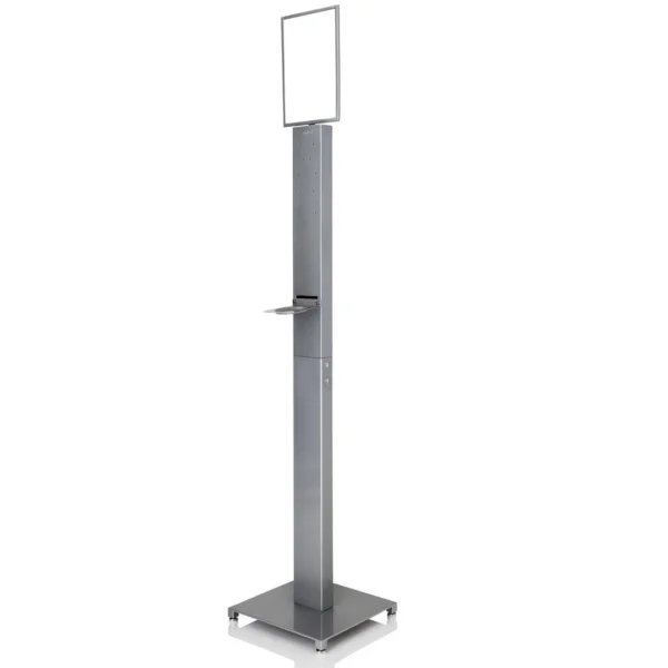 Gulvstativ ANTIBAC Grå Stål