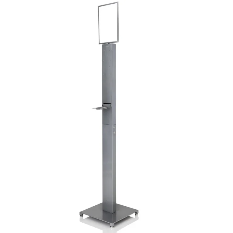 Gulvstativ ANTIBAC Grå Stål