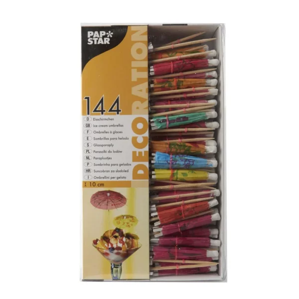 Partypinner PAPSTAR 10cm assortert (144)