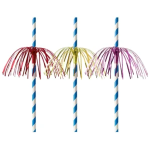 Sugerør PAPSTAR papir 20cm (50)