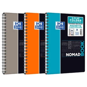 Notatbok OXFORD Nomad B5 linjer ass