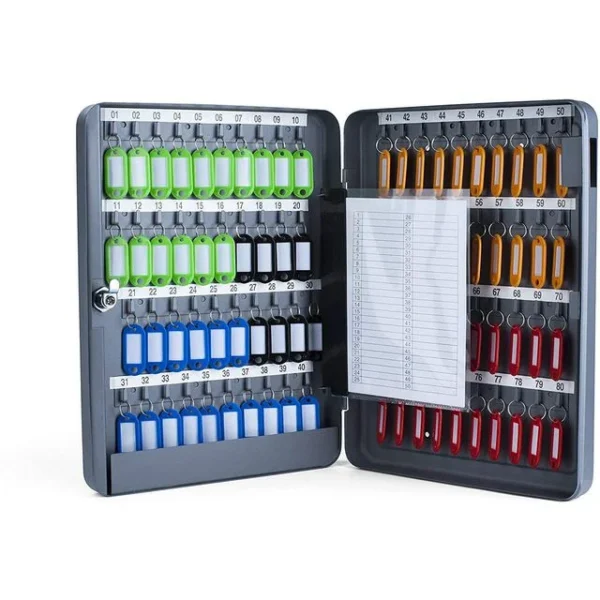 Nøkkelskap PAVO 80 nøkler sort