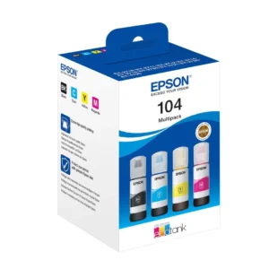Blekk EPSON 104 C13T00P640 CMYK (4)