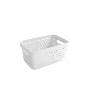 Oppbevaringskurv Star 4,5L hvit