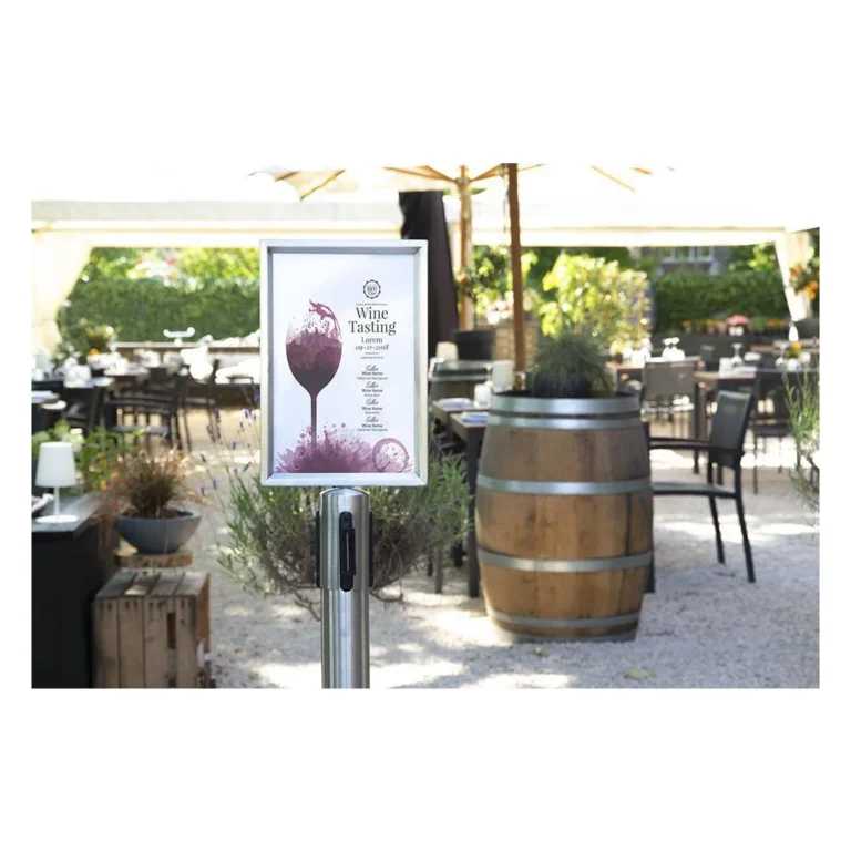 Plakatramme SECURIT avsperring A4 Stål - Bilde 2