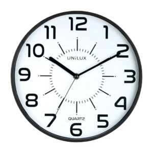 Veggur UNILUX Pop Ø28,5cm quartz sort