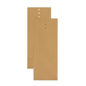 Prøvepose 120x305x50mm brun 120g (250)