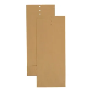 Prøvepose 140x345x50mm brun 120g (250)