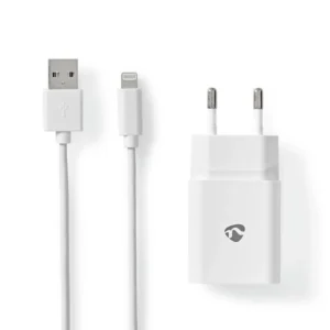 Vegglader NEDIS USB til lightning 1m