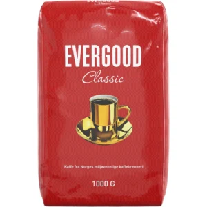 Kaffe EVERGOOD filtermalt 1000g