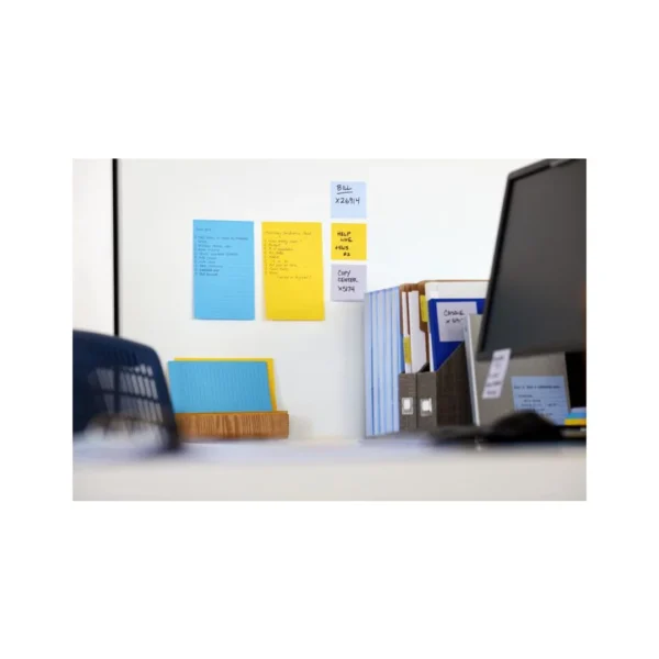Notatblokk POST-IT SSN 102x152 lj u.gul