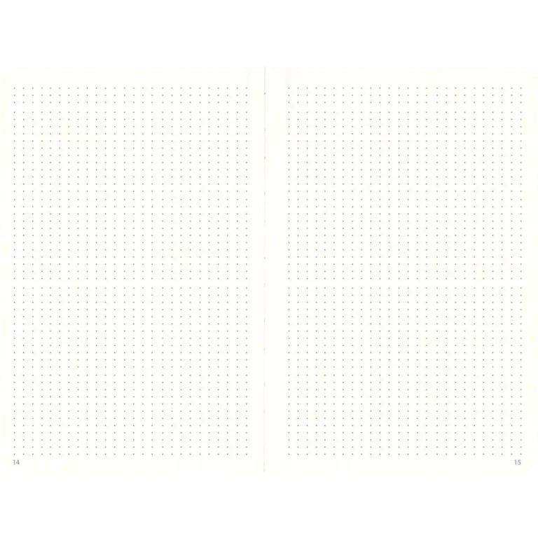 Notatbok BURDE DotNotes A5 udatert sort - Bilde 9