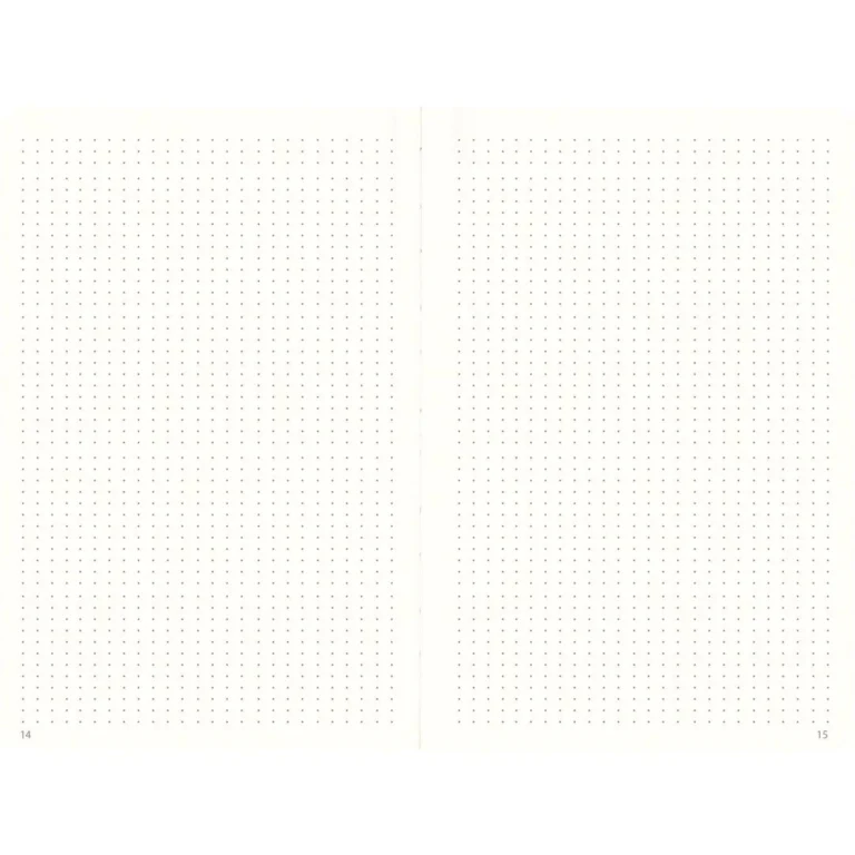 Notatbok BURDE DotNotes A5 udatert sort - Bilde 2