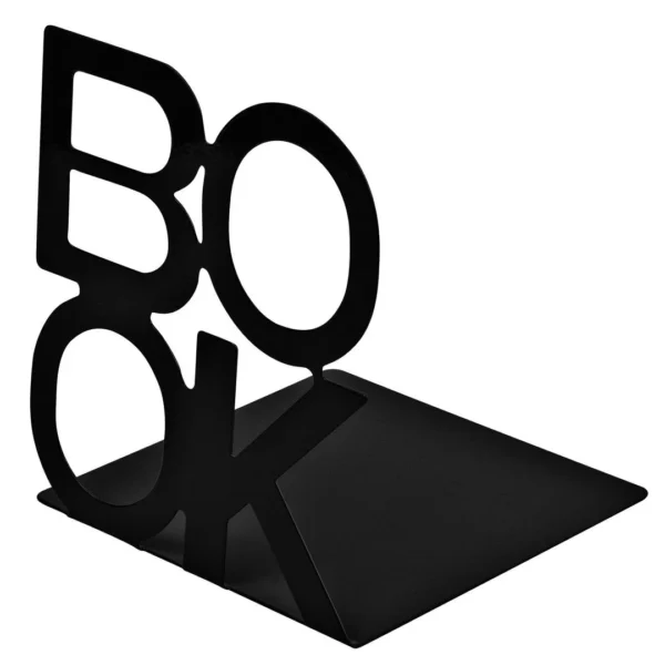 Bokstøtte BURDE Book sort (2)