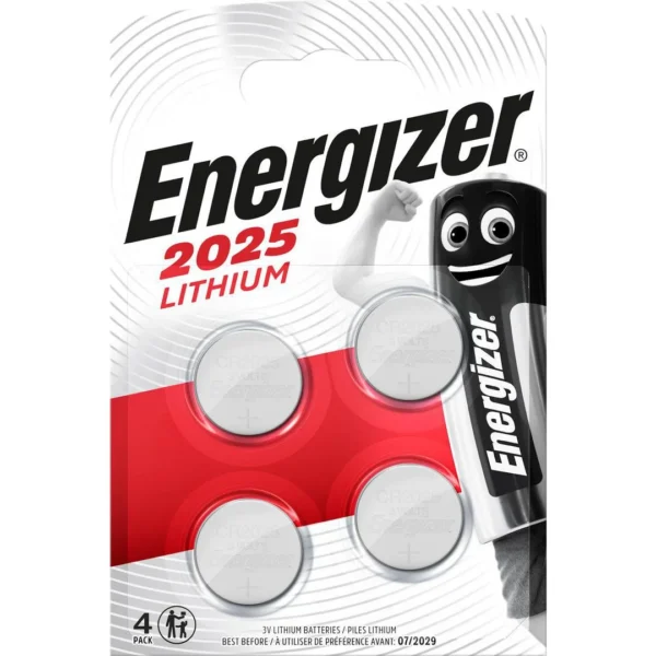 Batteri ENERGIZER Lithium CR2025 (4)