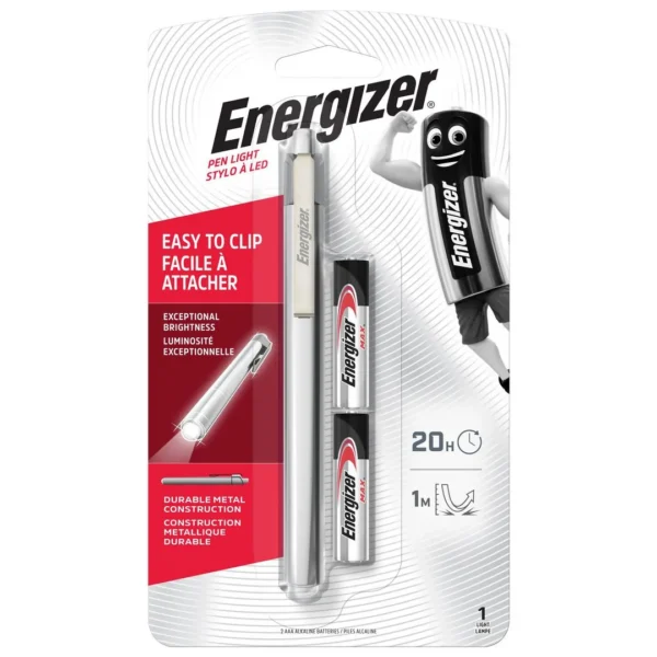 Lommelykt ENERGIZER Metal Penlight 2AAA