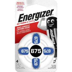 Batteri ENERGIZER høreapparat ZA 675 (4)