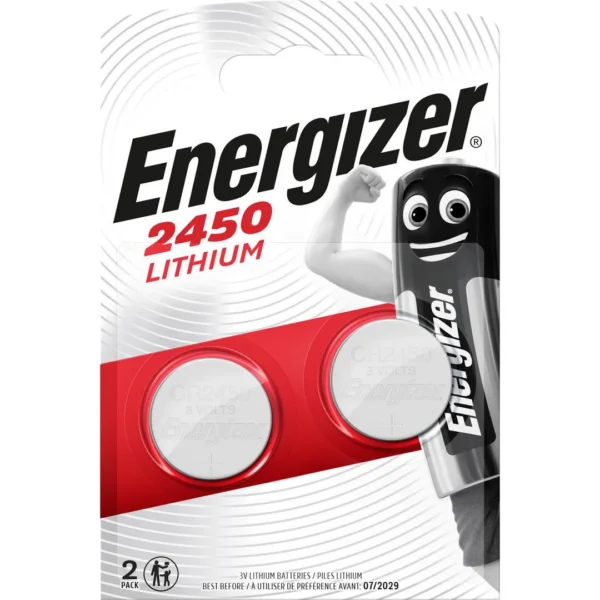 Batteri ENERGIZER Lithium CR2450 3V (2)