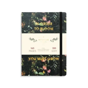 Notatbok BURDE Deluxe A5 flower