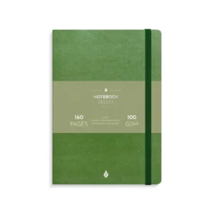 Notatbok BURDE Deluxe A5 grønn