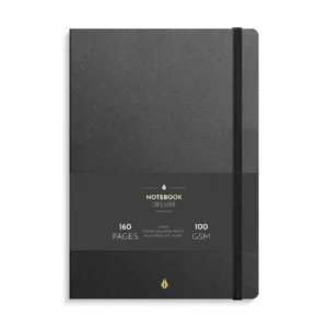 Notatbok BURDE Deluxe B5 sort