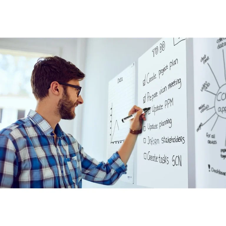 Whiteboardfilm LEGAMASTER rutet 60x80cm - Bilde 2