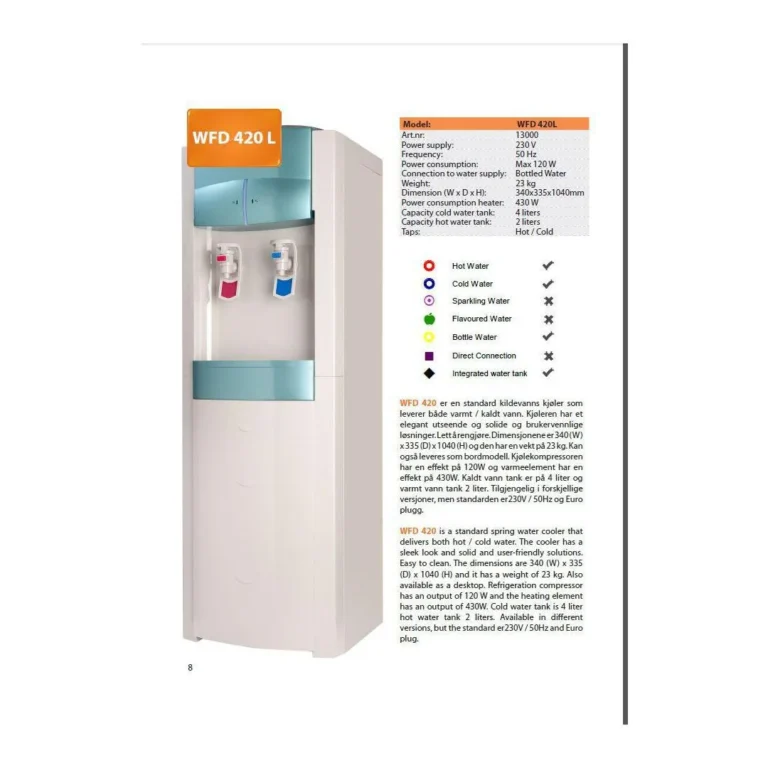 Vannkjøler WATER OF NORWAY - Bilde 2