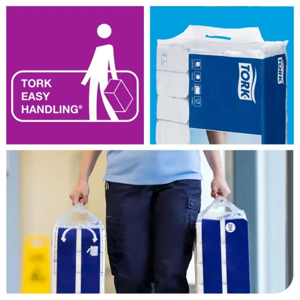Toalettpapir TORK Smart 2L T8 207m (6)