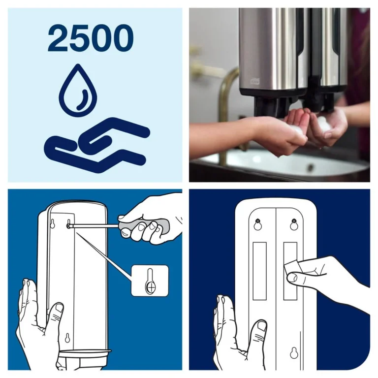 Dispenser TORK manuell skum/flyt S4 stål - Bilde 8