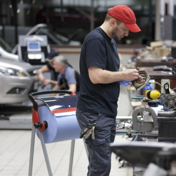 Stativ TORK gulv W1 rød/sort