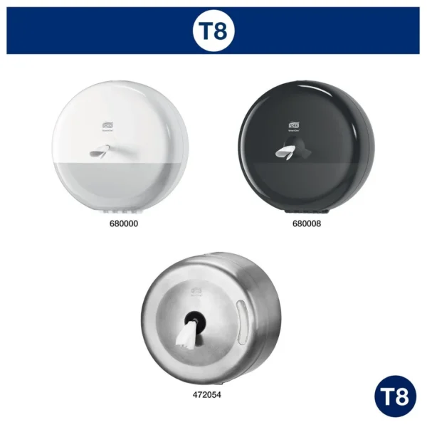 Toalettpapir TORK Smart 2L T8 207m (6)