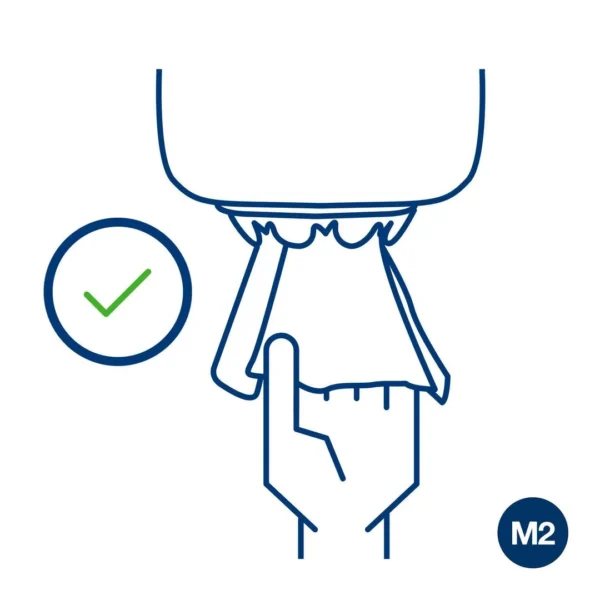 Dispenser TORK senterrull M2 hvit