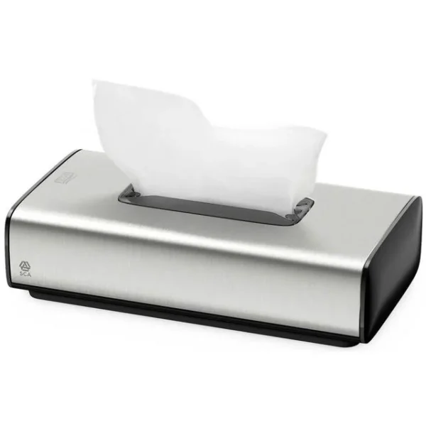 Dispenser TORK ansiktsservietter F1 stål