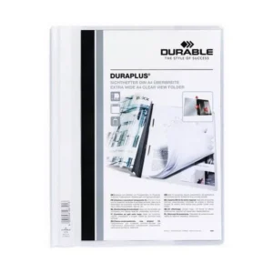 Hurtighefter DURAPLUS A4 innstikk hvit