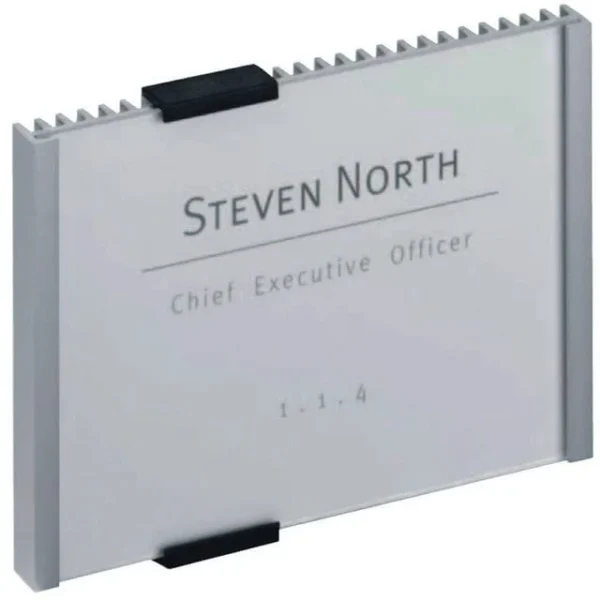 Dørskilt DURABLE Infosign 105,5x149mm