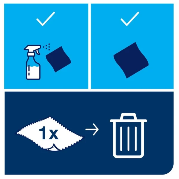 Mikrofiberklut TORK engangs29,5x34cm(40)