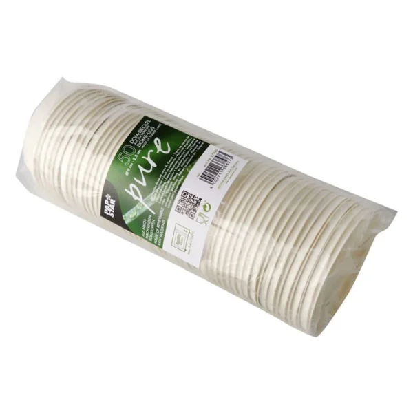 Lokk termobeger PURE 40cl bagasse (50)