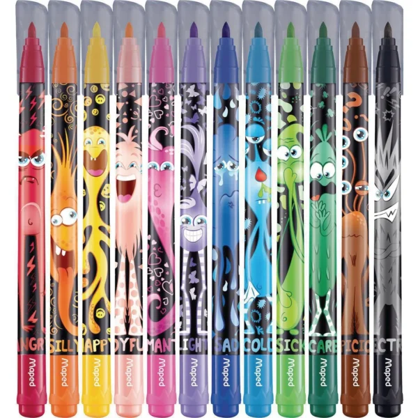 Tusj MAPED Monster (12)