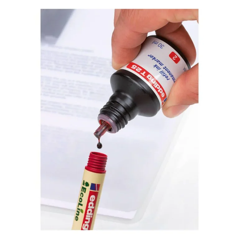 Refill EDDING T25 perman. merkepenn sort - Bilde 2