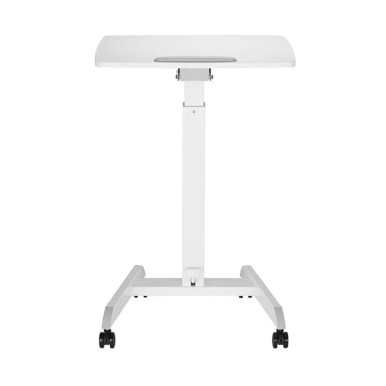 Hev/senk bord KENSON GetUpDesk tilt hvit