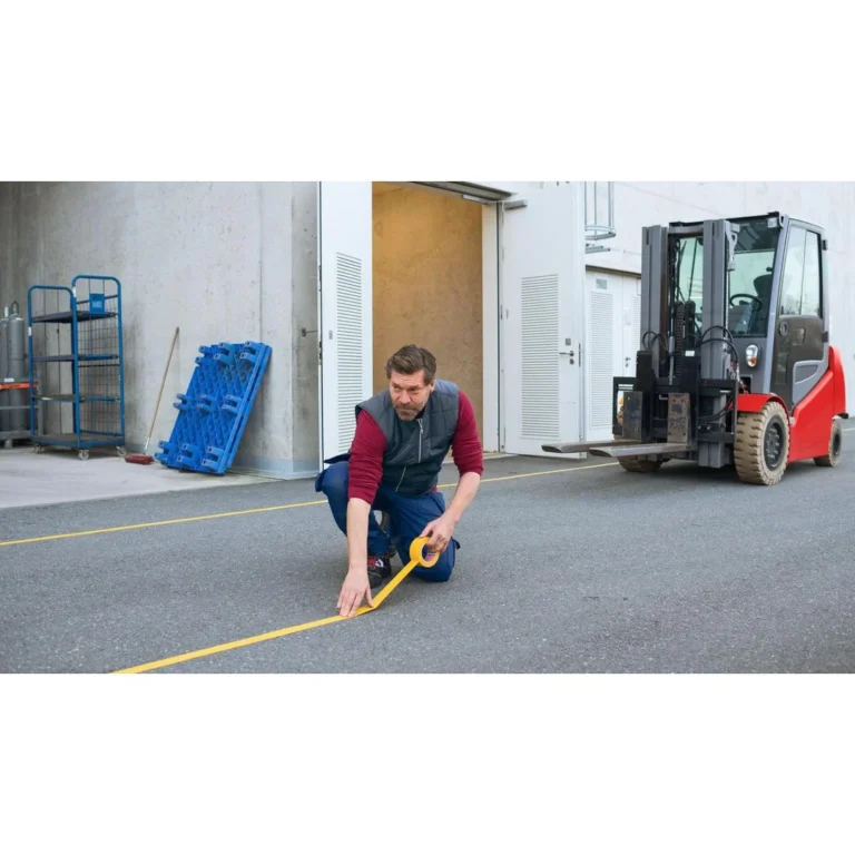 Tape TESA Flex Prem PVC gulv/varsel gul - Bilde 2